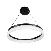 Підвісний світильник, люстра Line.F YO18-800 BK LED 1x60W 3000K/4500K/6000K IP20 чорний