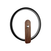 Бра, настінний світильник Line.F W788/2 BK LED 1x14W 4000K IP20 чорний