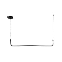 Подвесной светильник, люстра Line.F H28L-1-1200 BK LED 1x18W 3000K/4500K/6000K IP20 черный