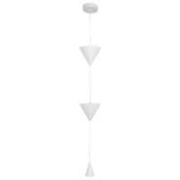 Підвісний світильник, люстра Line.F MJ349/3 WT LED 3x20W 4000K IP20 білий