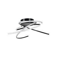 Люстра Line.F H016-560 LED 1x52W 3000K/4500K/6000K IP20 чорна