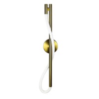 Бра, настінний світильник Line.F W203/600 AB Standard LED 1x12W 4000K IP20 латунний