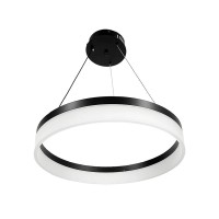 Підвісний світильник, люстра Line.F YO18-500 BK LED 1x42W 3000K/4500K/6000K IP20 чорний