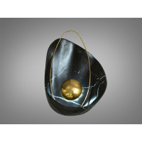 Современный светодиодный светильник-бра, 4W, черный+золото