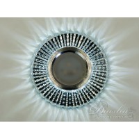 Точечные светильники LED 2103BWH белый свет со встроенной подсветкой