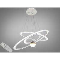 LED люстра підвіс Diasha 2328 біла 145 Вт пульт