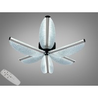 Люстра стельова LED шампань 75W пульт димер