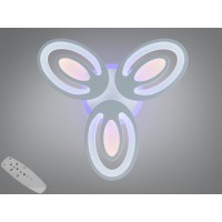 Люстра LED Diasha Trio Oval біла 60Вт пульт димер