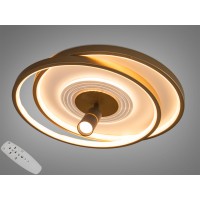 Люстра LED Diasha білий-золото 66Вт пульт 11м²