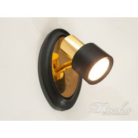 Подсветка для зеркал Diasha черно-золотая 3W LED