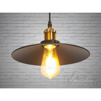 Світильник підвіс Diasha Loft чорний E27 26 см
