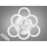Люстра LED Diasha 8022 біла 95W пульт димер