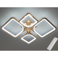Потолочная LED люстра Diasha Серия 8060 золото 72Вт