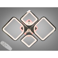 Люстра стельова LED Diasha 8060 хром 80W пульт