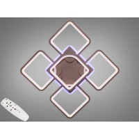 LED люстра Серія 8060 коричнева 150Вт пульт