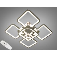 Стельова люстра Diasha 8060 хром 115Вт з пультом