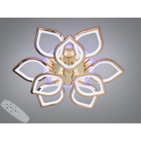 Потолочная люстра Diasha золото LED диммер 165Вт