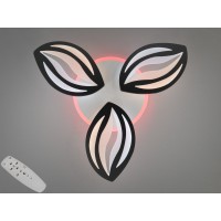 Потолочная люстра Diasha черная 70W пульт, диммер
