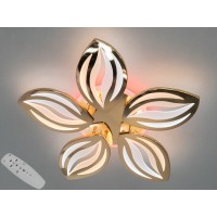 Потолочная люстра Diasha золото 75W пульт диммер LED