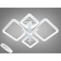 Люстра LED стельова Diasha біла 83W димер пульт