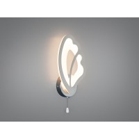 Настінне LED бра Метелик хром 16W 3 режими