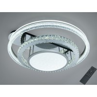 Стельова люстра LED Diasha хром 195W до 33 м²