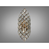 Настенное бра Diasha 9132B420 золото хрустальное на две лампы E14