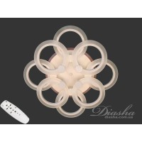 LED люстра Diasha Серия 8022 белая с пультом