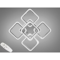 Потолочная люстра 8060 хром пульт диммер 120W