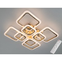 Потолочная люстра Diasha 8060 золото 110W с пультом