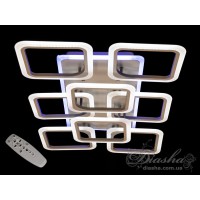 Стельова LED люстра Diasha серія 8060 сіра 190 Вт