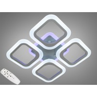 Потолочная LED люстра Diasha 8060 серый 50Вт пульт