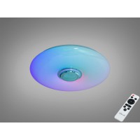 Люстра стельова Diasha Smart TUYA біла RGB 80Вт BT