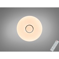 Стельова смарт LED люстра біла 80Вт RGB iLink