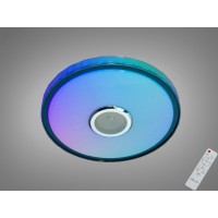 Смарт люстра стельова LED біла 70Вт RGB MP3