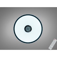 Светодиодная смарт-люстра белая RGB 80 Вт с MP3