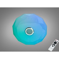 Смарт люстра LED белая 80 Вт RGB BT колонка TUYA