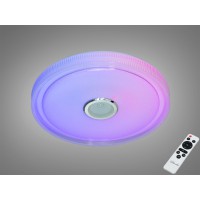 Потолочная люстра LED Diasha RGB MP3 TUYA белая 80 Вт