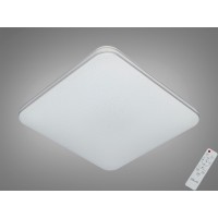 Потолочная смарт LED RGB люстра белая 70 Вт 12 м²