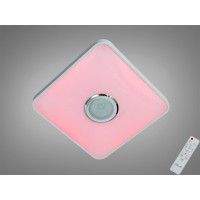 Смарт люстра LED 400x400 белая RGB MP3 70Вт