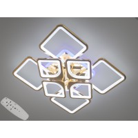 Стельова люстра Diasha 8060 золото LED димер 155W