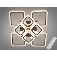 Потолочная люстра Diasha 8060 хром 105Вт пульт 18м²