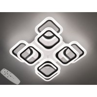 Люстра потолочная Diasha серия 8060 чёрная 70W пульт