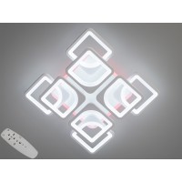 Светодиодная люстра 8060 белая 130W пульт диммер