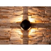 Четырехлучевой фасадный LED светильник