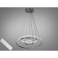 Елегантна LED люстра підвісна в кухню, 100W, хром