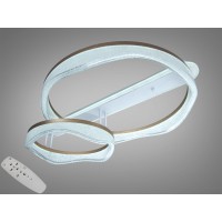 Потолочная LED люстра шампань 105 Вт с пультом