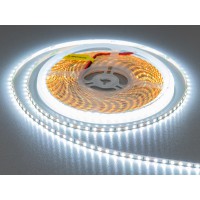 LED стрічка 12В, 120 діодів на метр, 5мм, холодний