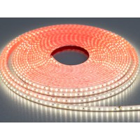 LED стрічка 24В, 120 шт/м, герметична, 8мм, нейтральний