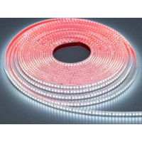 LED стрічка 24В, 180 шт/м, герметична, 8мм, холодний